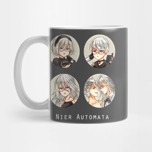 Nier Automata Glasses Mug